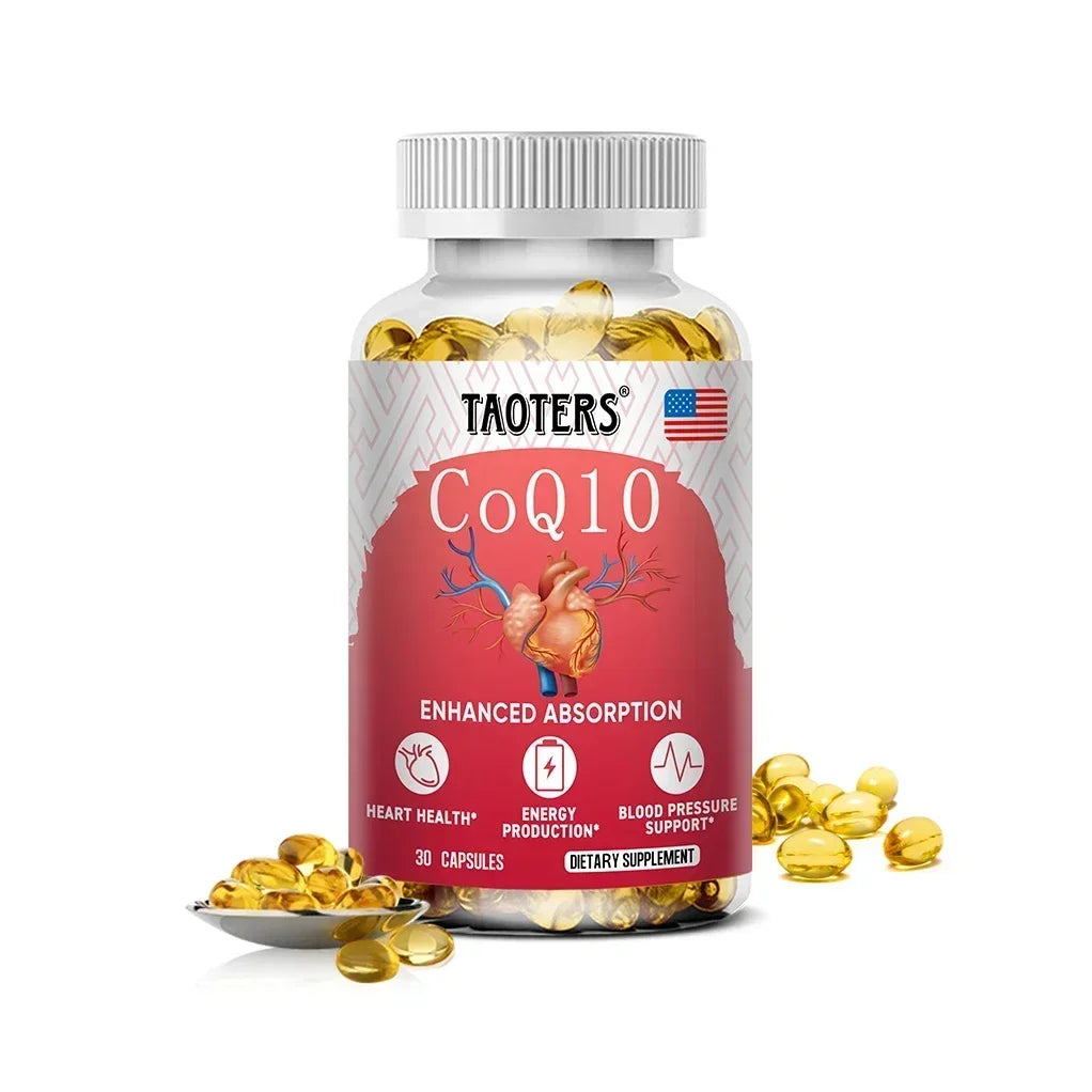 CoQ10 400mg Capsules – Antioxidant & Heart Energy Support