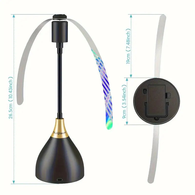 Fly Fan for Tables – Chemical-Free Fly Repellent Fan Fly Repellent Fan Peaceful Pleasures Health and Wellness