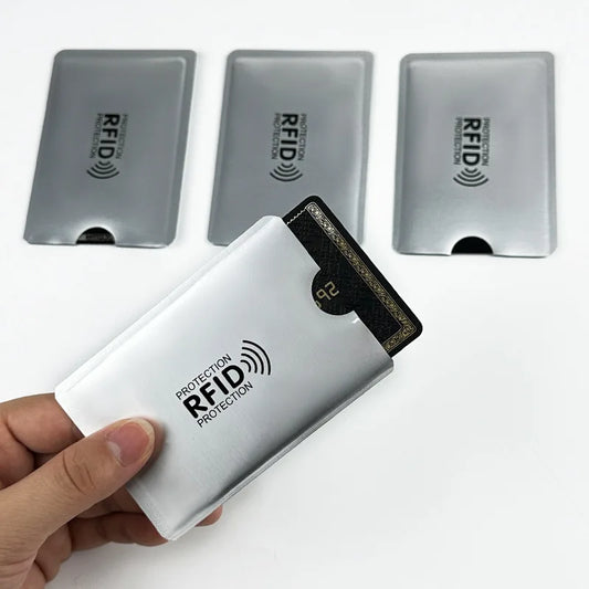 RFID Blocking Card Sleeves – Signal Shielding Covers 10pcs RFID Card Sleeve Peaceful Pleasures Health and Wellness