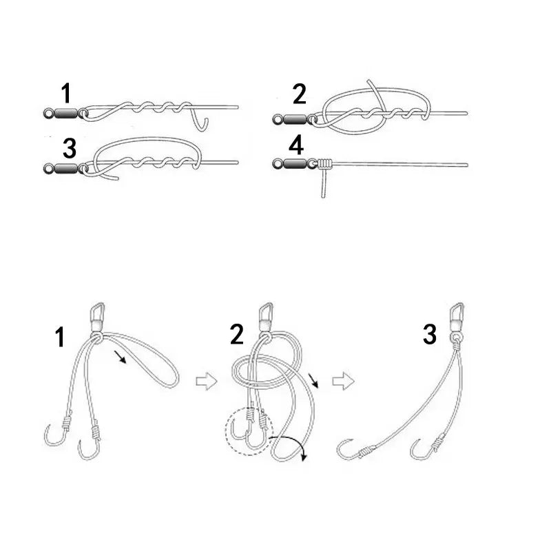 Fishing Swivels Ball Bearing Rolling Swivel Tackle Saltwater