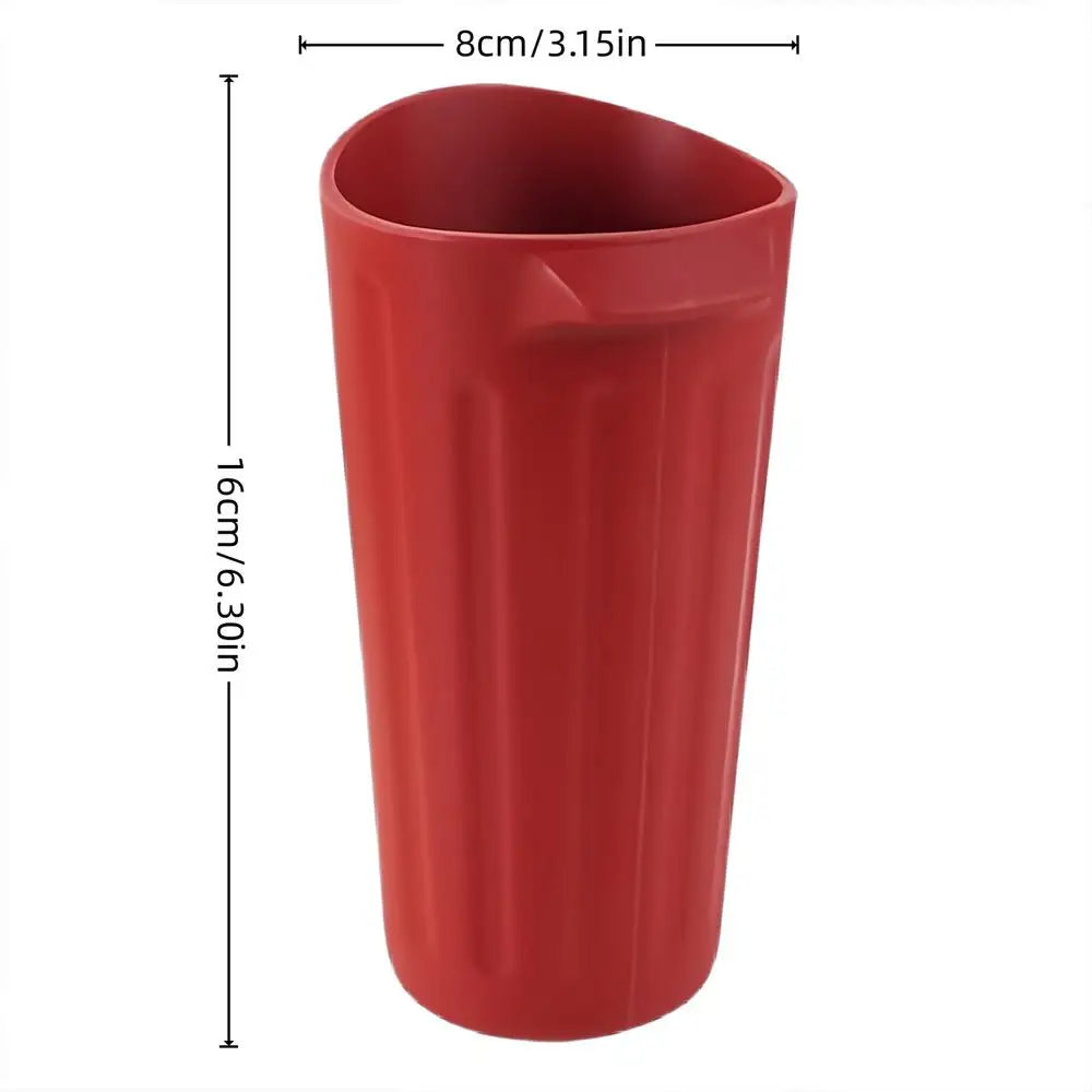 Mini Silicone Car Trash Bin | Compact Auto Garbage Can Organizer