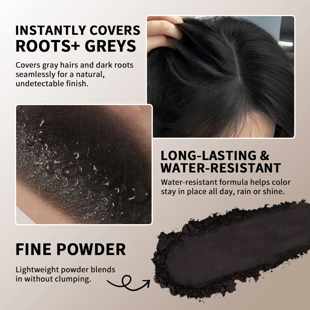 Lakerain Hair Root Covering Decoration Precise Application Hair Root Hairline Long Lasting Waterproof Natural Covers White Hairs Peaceful Pleasures Health and Wellness
