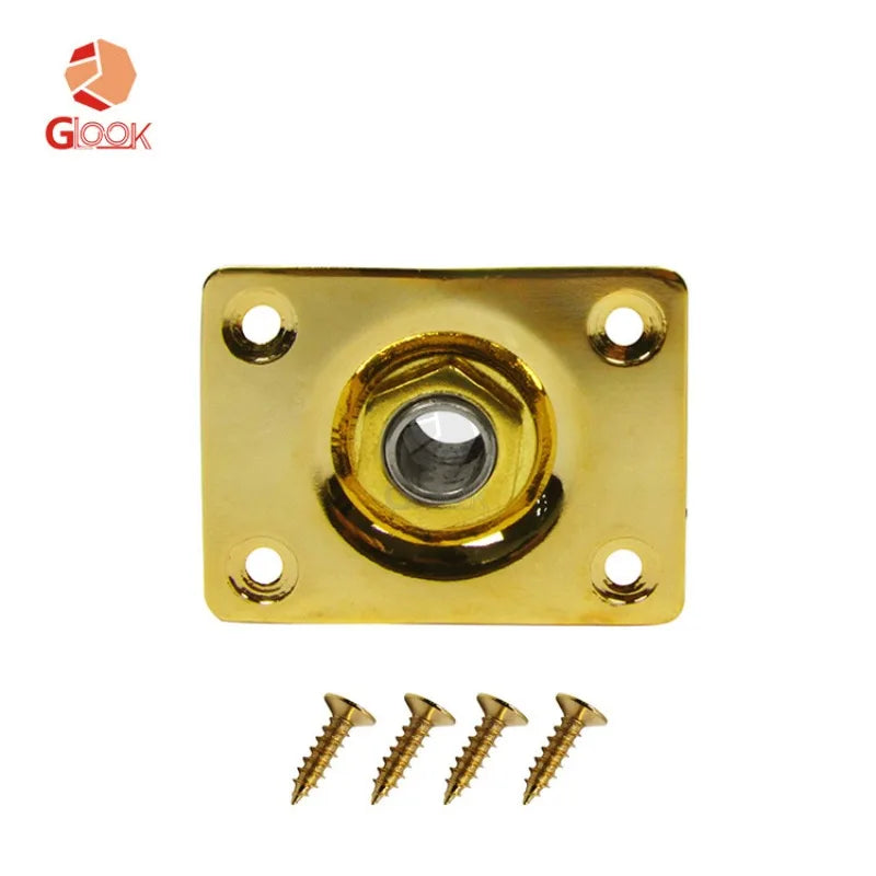 Electric Guitar Jack Bass Square Output Socket Seat Interface