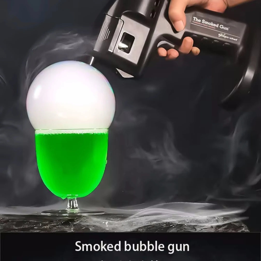 Smoking Flavor Blaster Cocktail Smoker Bubble Gun Barman Bartender Kit Smoke Food Accessories Home Brewing & Wine Making Barware Peaceful Pleasures Health and Wellness