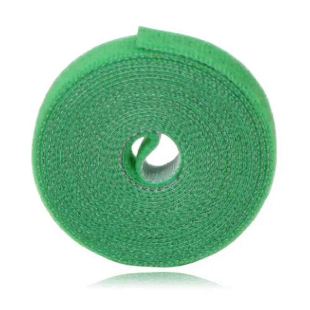 Nylon Plant Stretch Width 12mm Vine Fixing Strap Adjustable Green Fastener Tape Bamboo Rattan Wrap Support Garden Accessories Peaceful Pleasures Health and Wellness