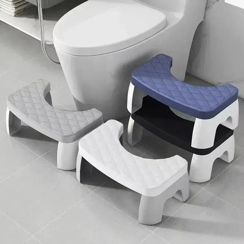 Non-Slip Bathroom Footstool for Kids & Adults | Step Stool
