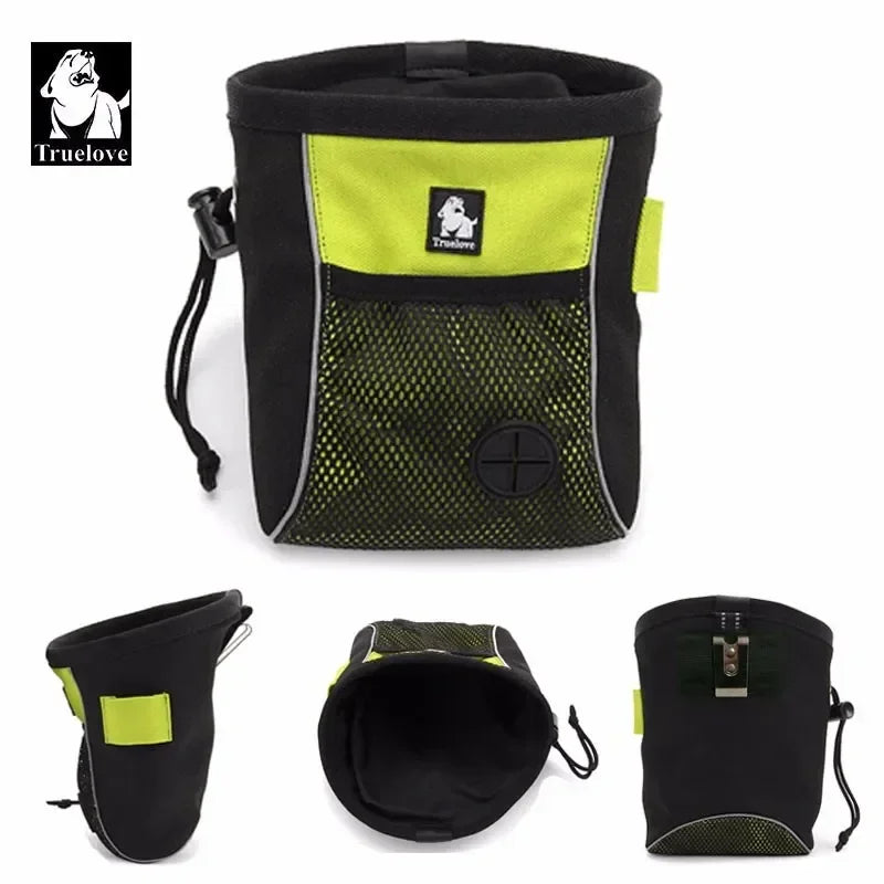 Truelove Snack Treat Bag Waterproof Lining High Capacity Draw-out Garbage Nylon Durable Outdoor Pet Product TLT2051 Peaceful Pleasures Health and Wellness