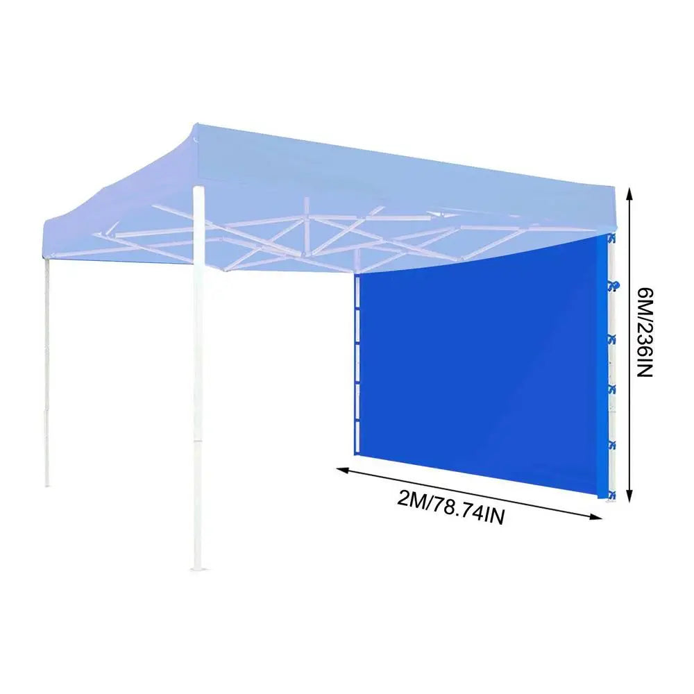 Waterproof Oxford Canopy Sidewall Awning 3M 6M 9M Sunshade