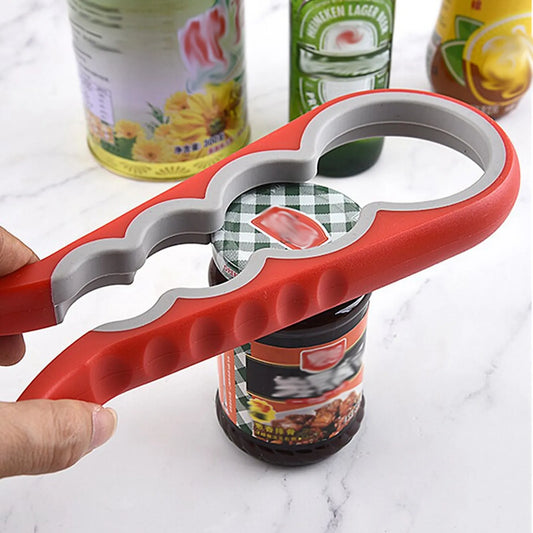 4-in-1 Jar & Bottle Opener – Non-Slip Ergonomic Kitchen Tool Jar & Bottle Opener Oasis Select