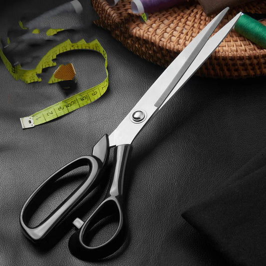 8-Inch Stainless Steel Tailor's Scissors | Professional Fabric Shears Fabric Sewing Scissors Peaceful Pleasures Health and Wellness