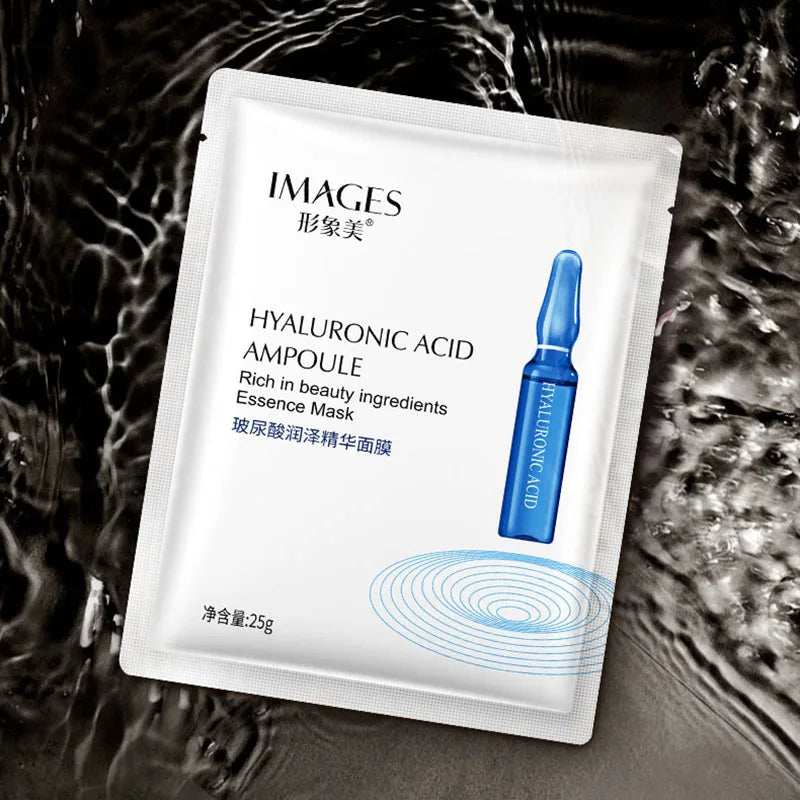 10-Pack Hyaluronic Acid Niacinamide Sheet Mask – Pore Minimizing
