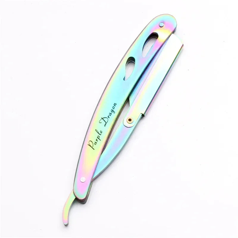 2pcs Best - selling Manual Razor, A Variety of Color Blade Folding Stainless Steel Razor for Men, 1pcs Peaceful Pleasures Health and Wellness 02