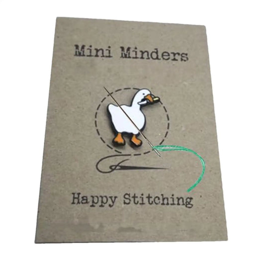 Goose Magnetic Needle Minder for Cross Stitch & Embroidery Needle Minder Peaceful Pleasures Health and Wellness