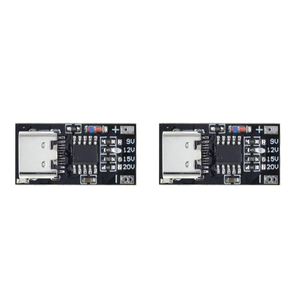 1/2PCS PD/QC/AFC Type-C Decoy Board USB Boost Module PPS/QC4 + FCP AFC Type-C Trigger Polling Detector Power Fast Charging Peaceful Pleasures Health and Wellness 2PCS