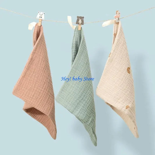 5-Pack Soft Cotton Face Towels & Bibs for Newborns Baby Towel Set Peaceful Pleasures Health and Wellness CN