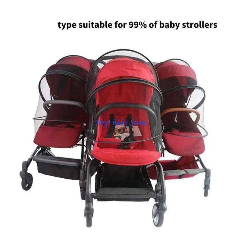 Universal Baby Stroller Insect Net – Full Coverage Breathable Mesh