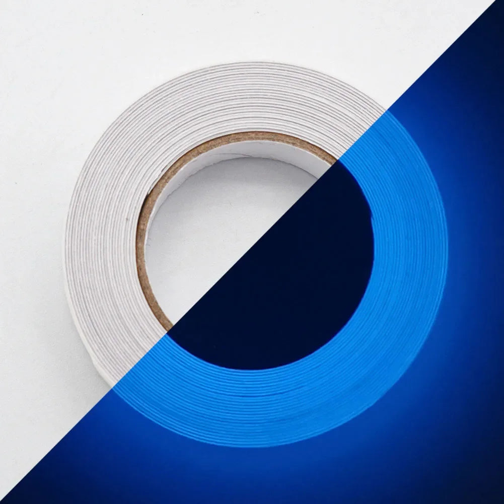 New Adhesive Fluorescent Tapes Luminous Tape Waterproof Self-adhesive Glow Sticker Fluorescent Warning Tapes Safety Supplies Peaceful Pleasures Health and Wellness