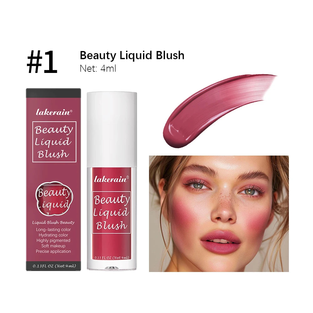 Velvet Matte Liquid Blush – Waterproof Cheek Tint 4ml Liquid Blush Peaceful Pleasures Health and Wellness Color 1