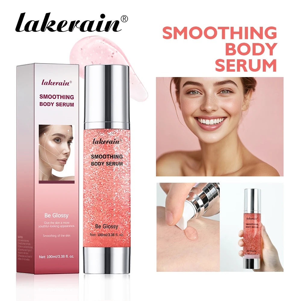 Smoothing Body Serum Face Serum Moisturizing brightning Vitamin E Hyaluronic Acid Facial Serum Shrink Pores BGlossy Body Serum Peaceful Pleasures Health and Wellness SERUM