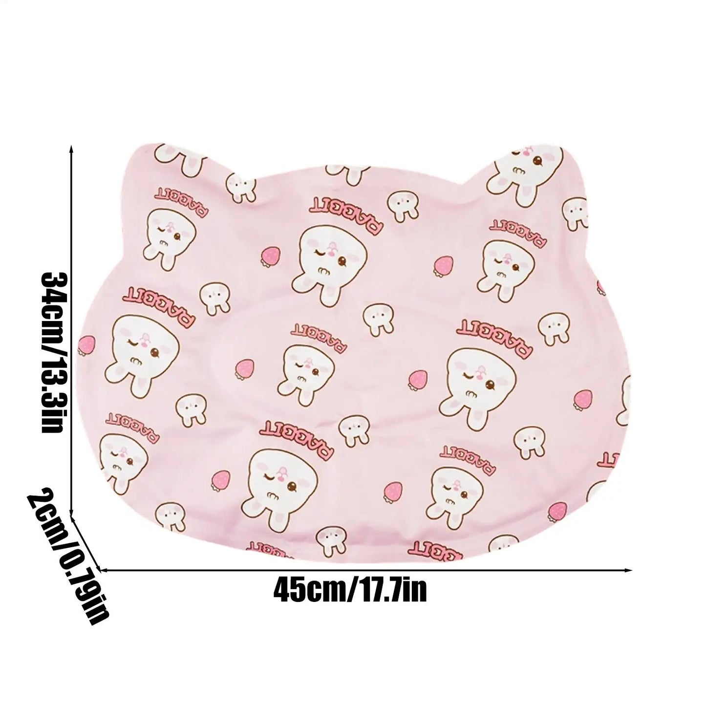 Cat Cooling Mat Summer Dog Resting Pad Gel Filled Kitten Cooling Mat For Indoor Living Room Bedroom Windowsill Road Trip Peaceful Pleasures Health and Wellness