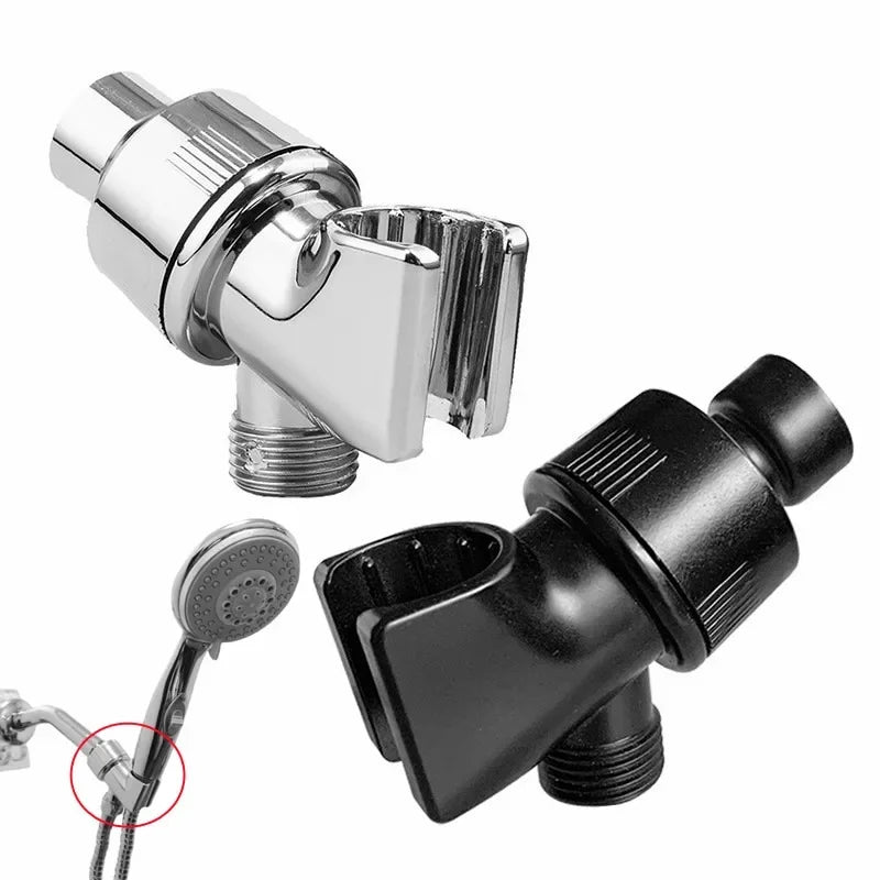 G1/2" Three-Way Shower Diverter Swivel Ball Bracket Mount