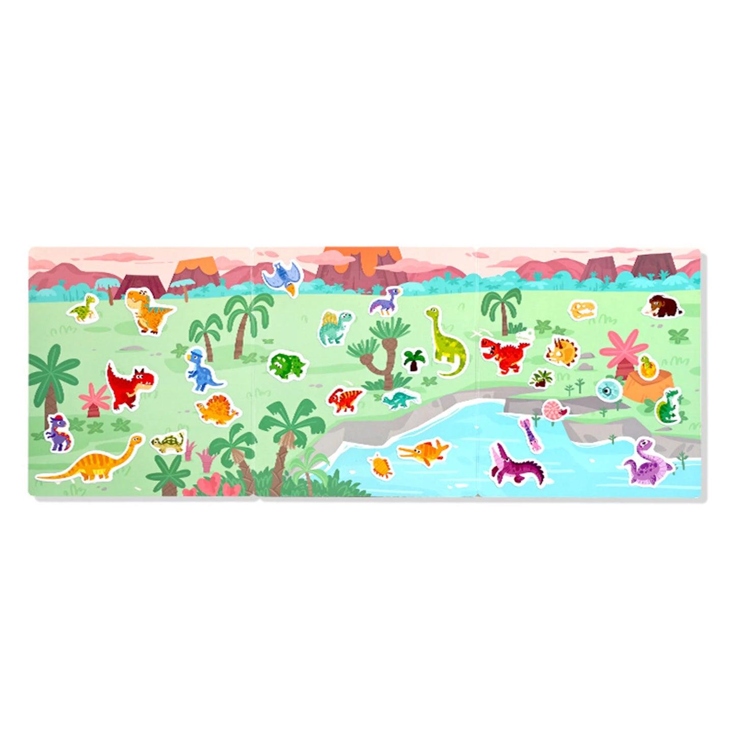 Reusable Sticker Book for Toddlers | Educational Color Toy