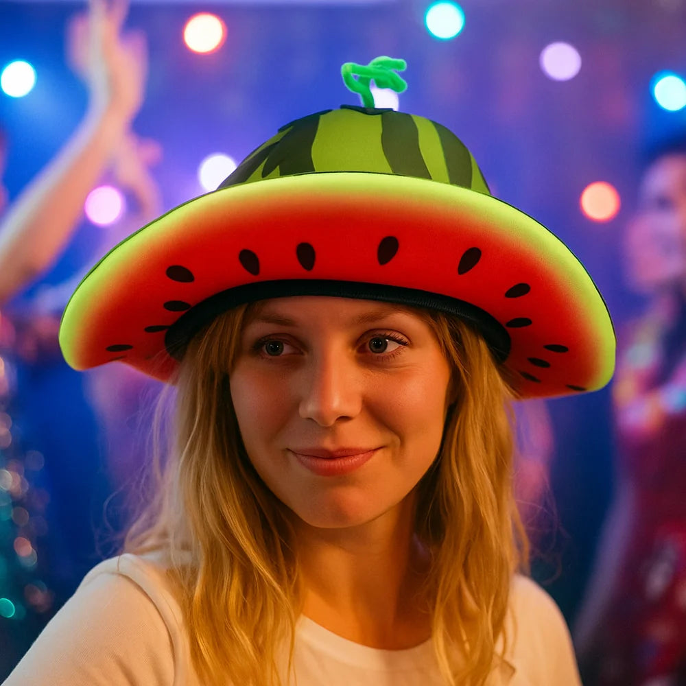 Watermelon Bucket Hat – Funny Wide Brim Sun Hat | All Ages
