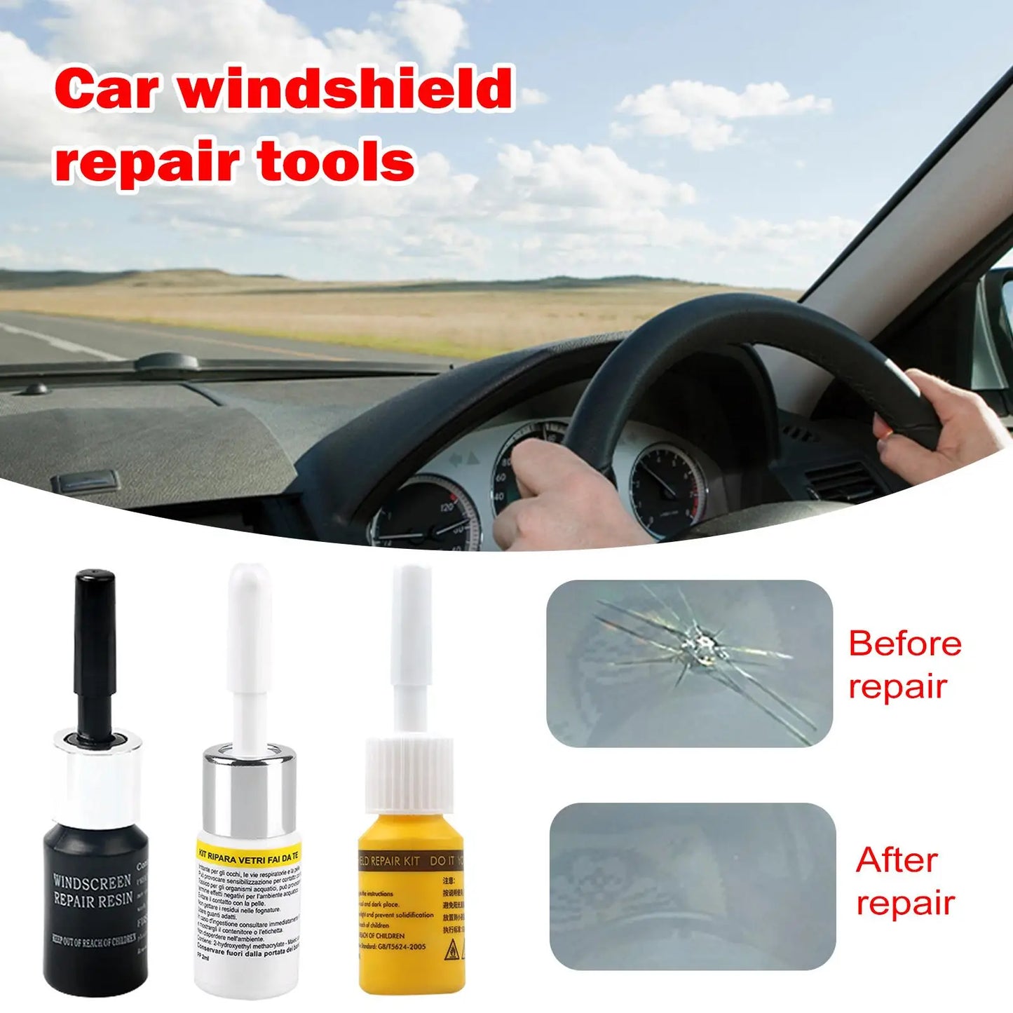 Upgrade Car Windshield Repair Tool for DIY Repairs Peaceful Pleasures Health and Wellness