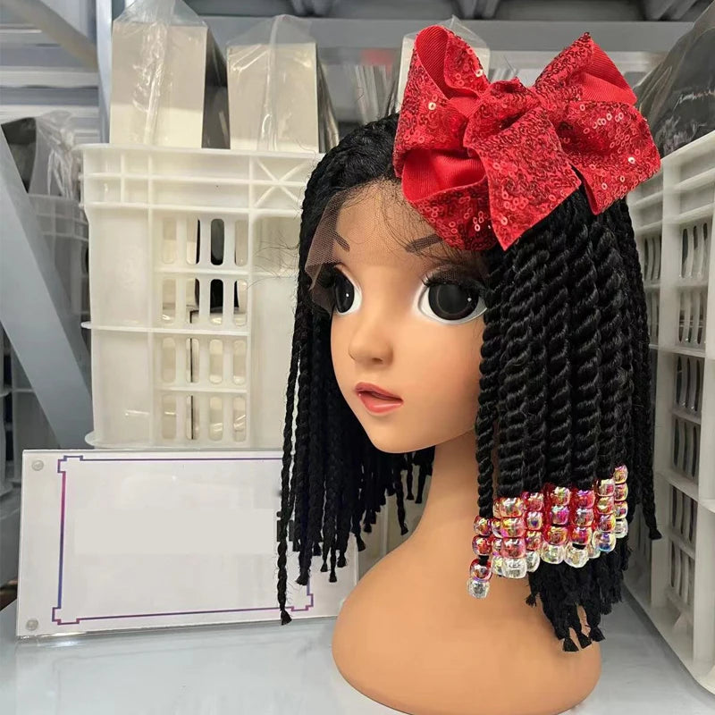 Christmas Sequin Bows Girl Ponytail with Beads Kids Ponytail Braids Kids Ponytail Hair Extension Peaceful Pleasures Health and Wellness colors 1 China Mainland