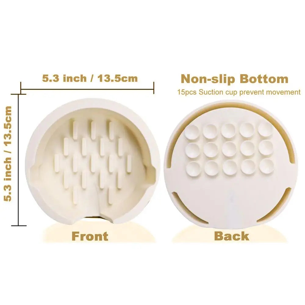 Silicone Sink Sponge Holder with Suction Cups | Kitchen Organizer