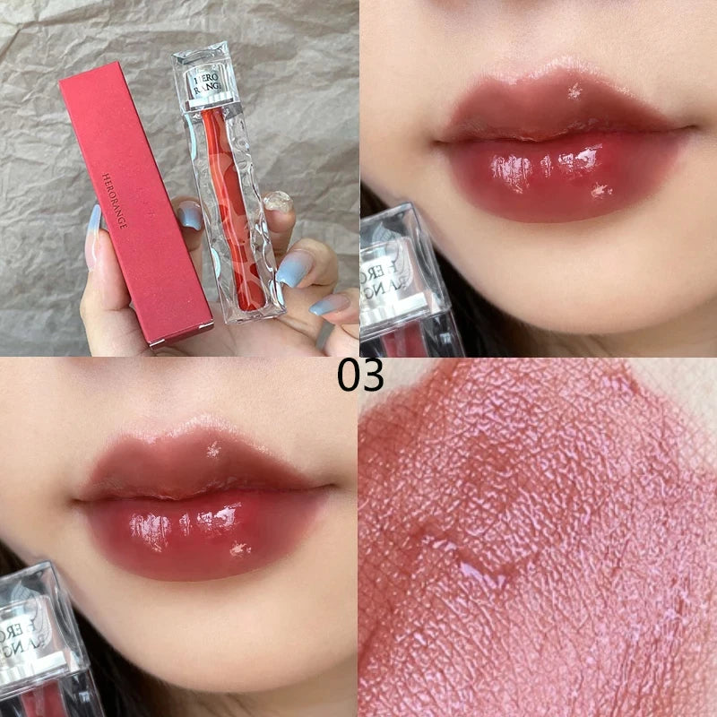 Waterproof Long-Lasting Lip Gloss Tint – 6 Shades Liquid Lipstick