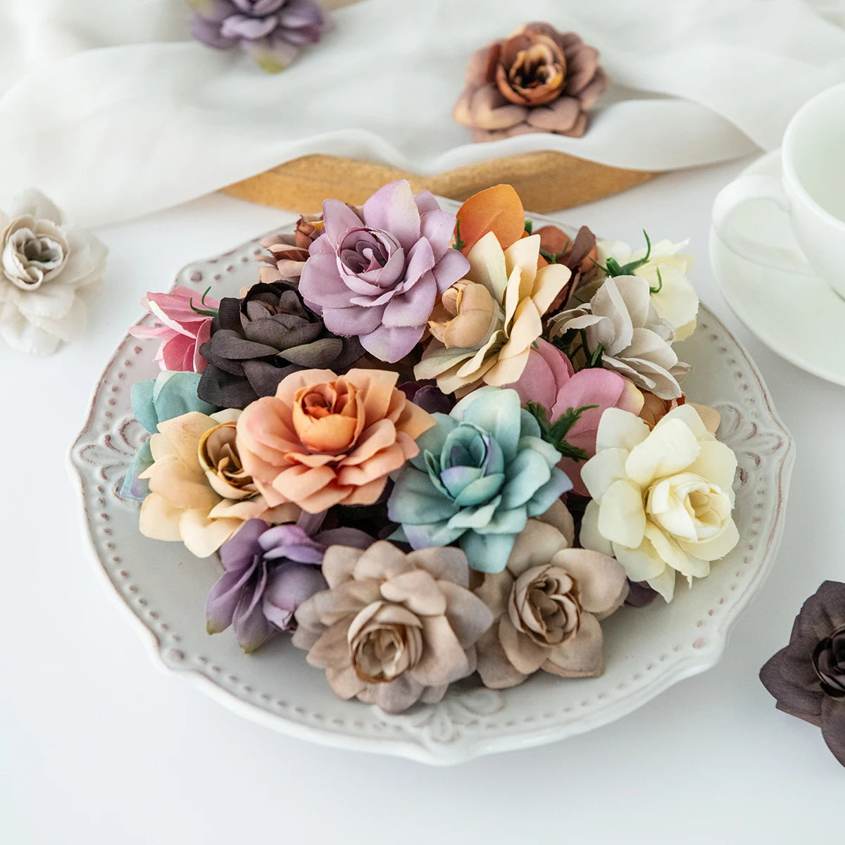 Silk Narcissus Artificial Flowers – Wedding & Home Decor