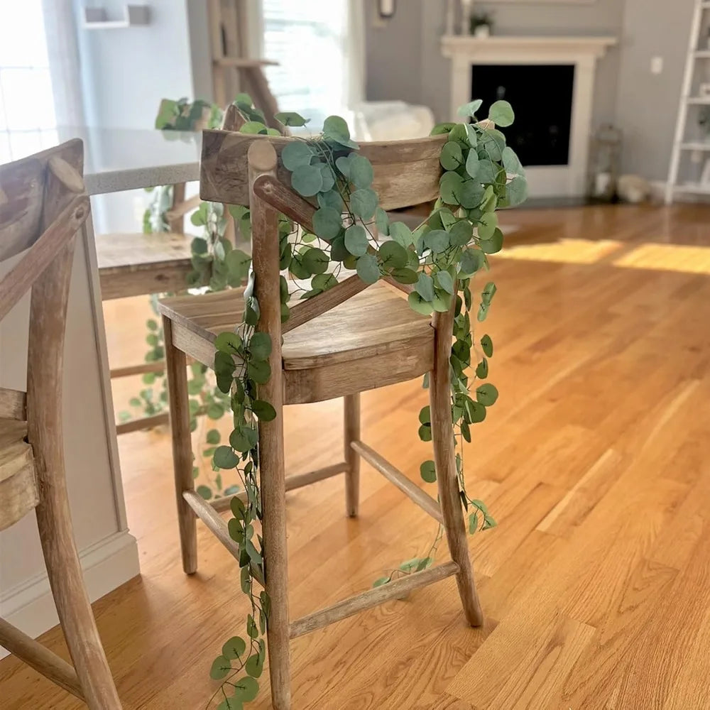 Artificial Eucalyptus Garland Greenery Vines – 5/10 Pack