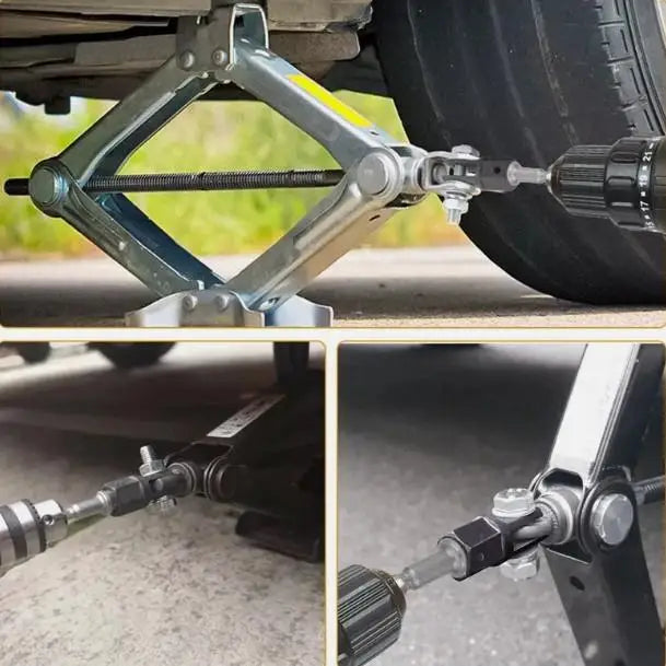 1/2 Inch Scissor Jack Adapter | Chrome Vanadium Steel Socket Tool