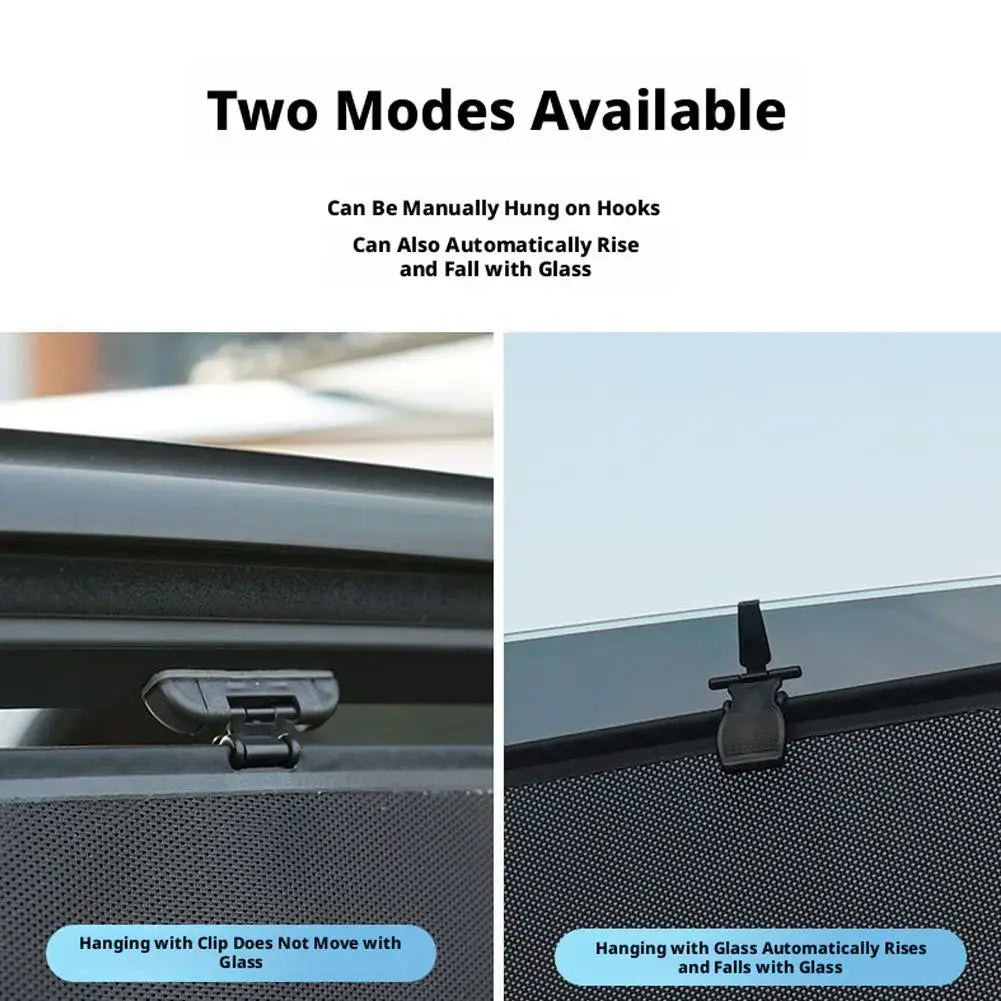 Retractable Car Side Window Sun Shade | UV Protection Curtain