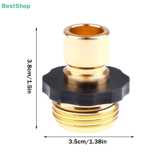 3/4" Garden Hose Quick Connector – Aluminum Male & Female Hose Quick Connector Oasis Select