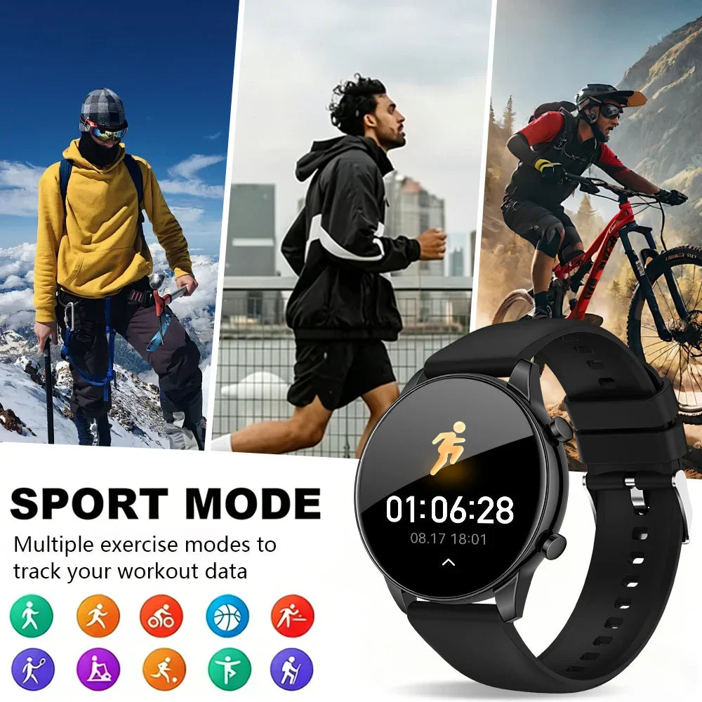 ERUN Smart Watch – Wireless Calls, Sports Modes & Fitness Tracker