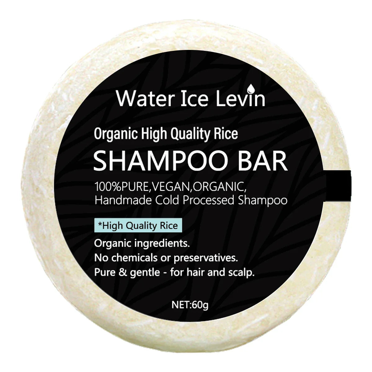 Organic Rice Shampoo Bar – Shea Butter & Coconut Oil All Hair