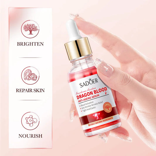 Ganoderma Dragon Blood Face Serum – Moisturizing Anti-Wrinkle Face Serum Peaceful Pleasures Health and Wellness Default Title