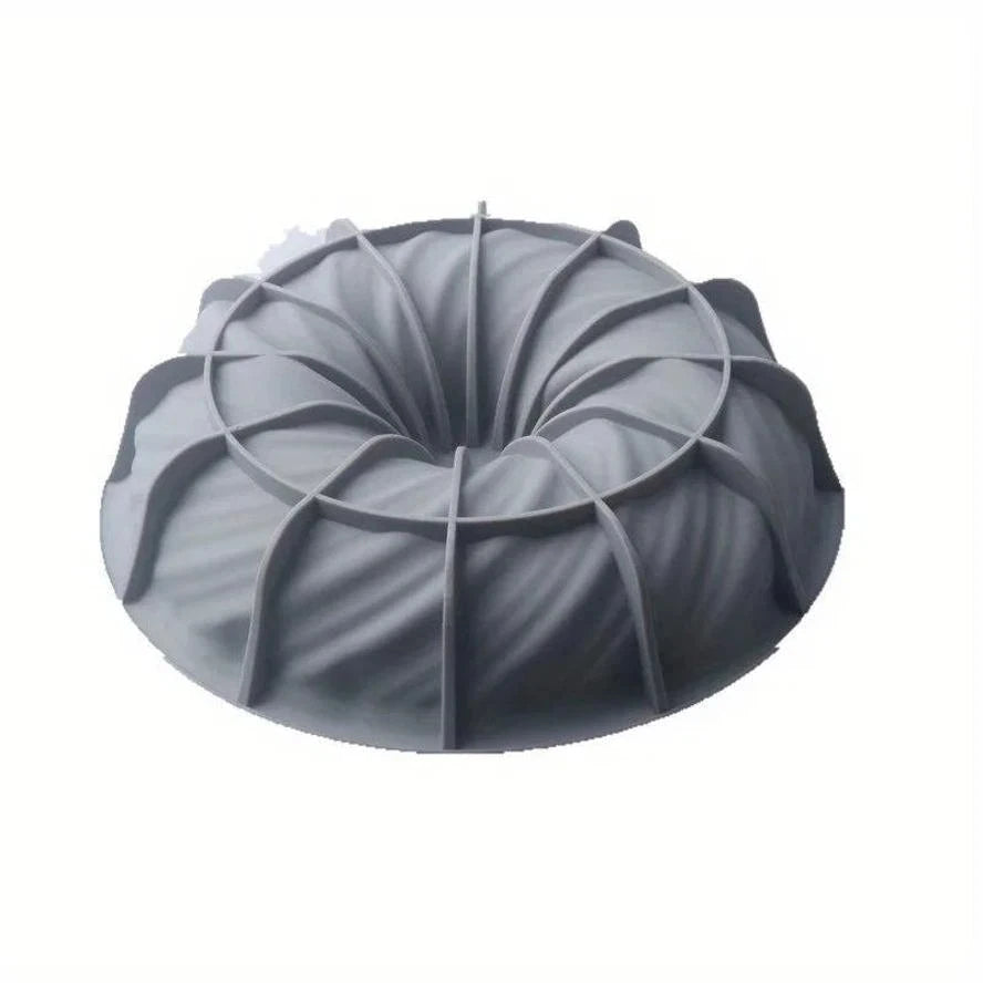 DIY Round Silicone Dessert Mold Mousse Cake Pudding Jelly Chocolate