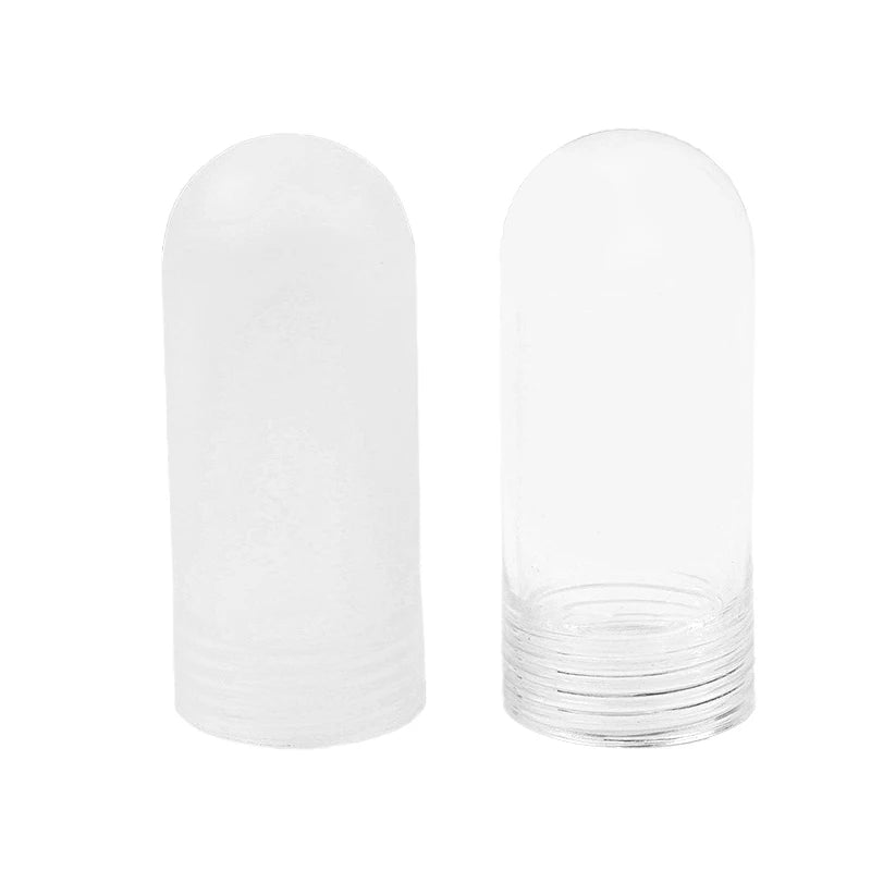 G9 Tubular Glass Lamp Shade Cover – Clear & Frost Replacement Glass Lamp Shade Peaceful Pleasures Health and Wellness