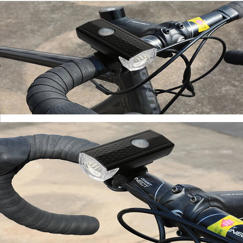 2255 Bicycle Headlight USB Charging Road Bike Night Riding Ultra-bright Lighting Headlight Mountain Bike Riding Equipment Peaceful Pleasures Health and Wellness