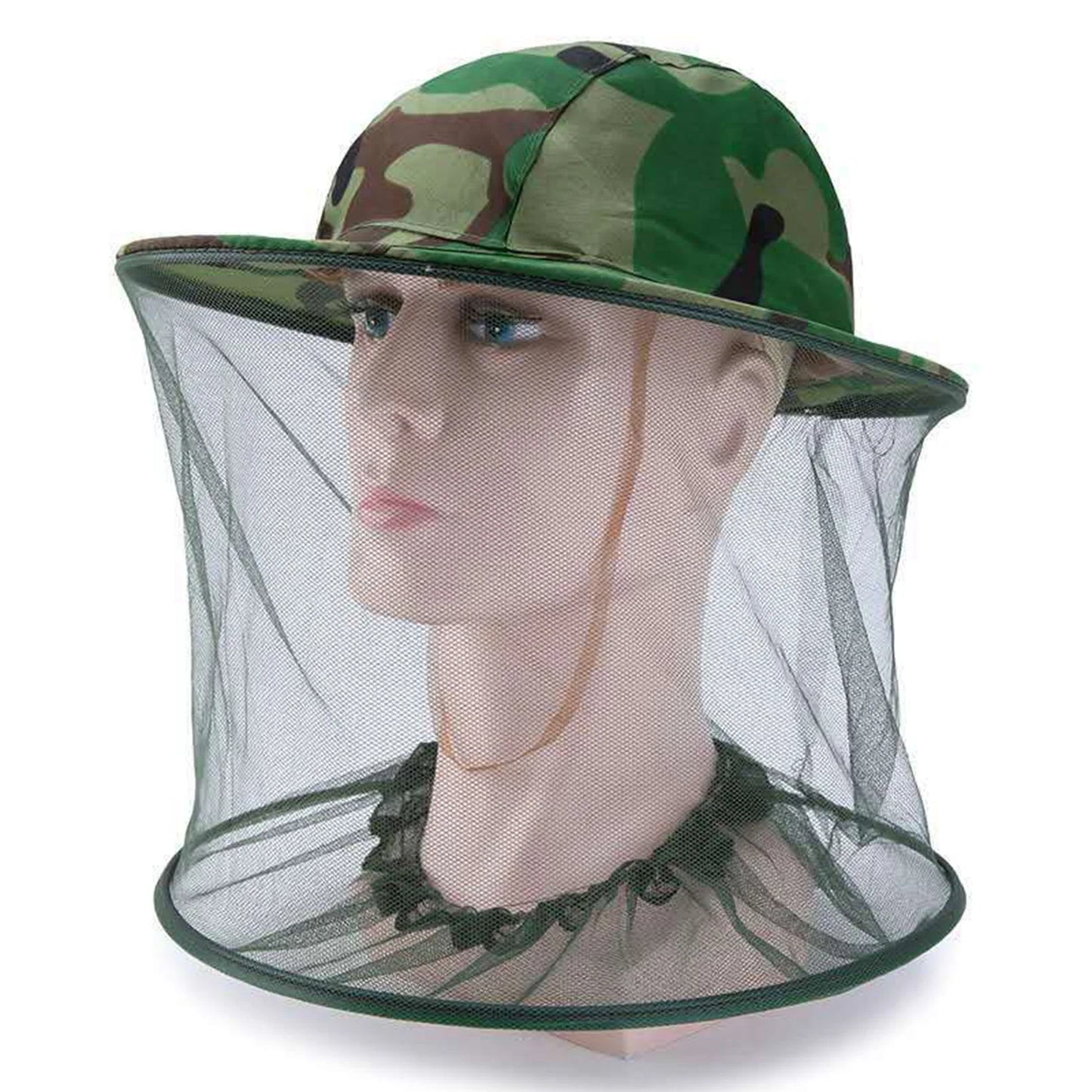 Mosquitoes and Outdoor Insects Caps Net Hat Cover with Adjustable Drawstring for Fishing Hiking Gardening Peaceful Pleasures Health and Wellness
