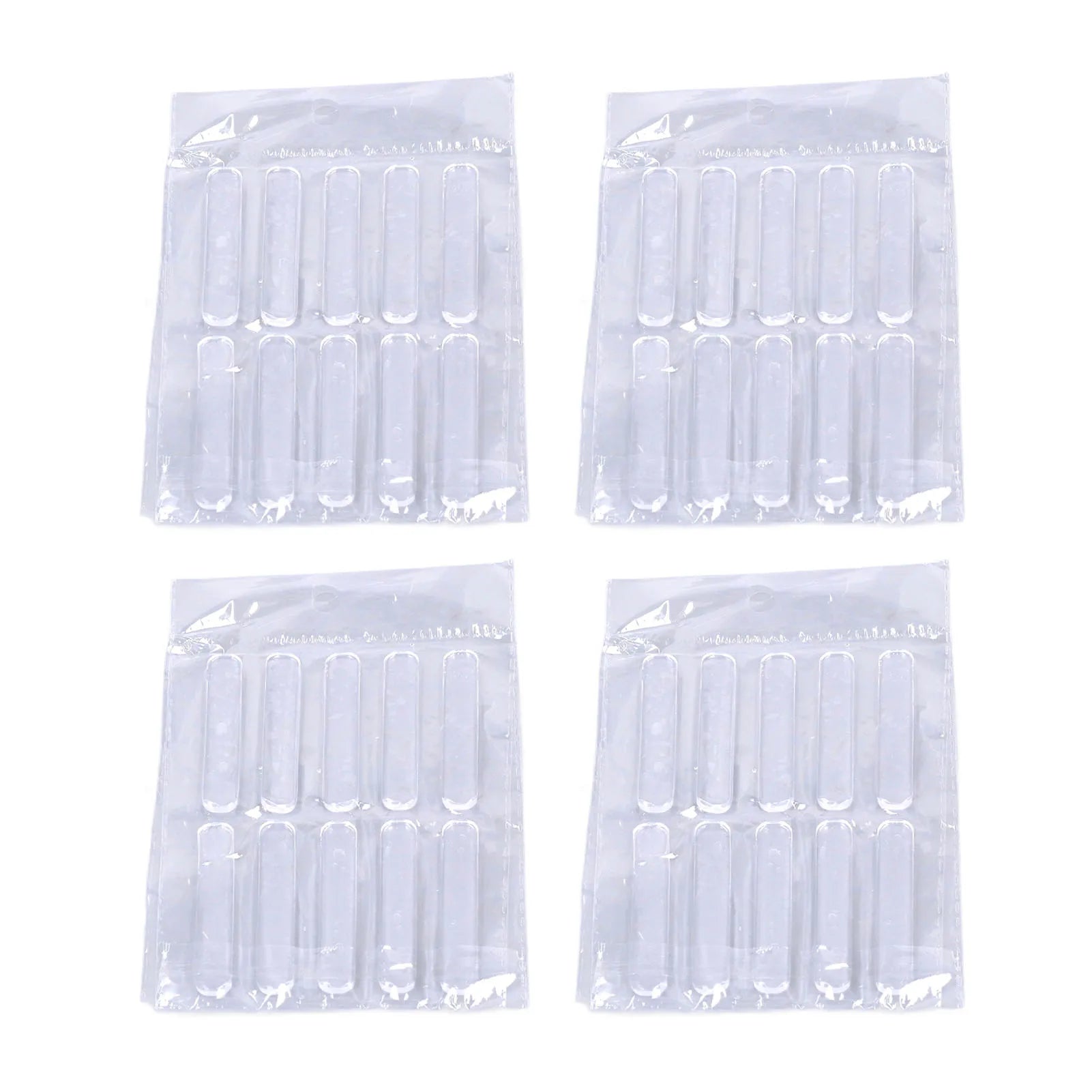 Bumpers Strip Reusable PU Transparent Cabinet Door Bumper Residue Waterproof Adhesive for Drawer Peaceful Pleasures Health and Wellness