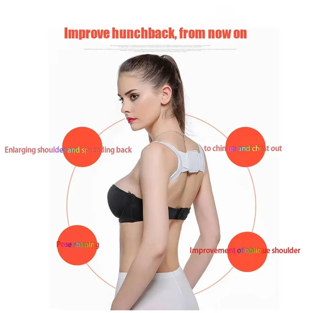Adjustable Posture Corrector Invisible Rectify Camelback Back Support Men Women Health Care Bad Posture Corrector Peaceful Pleasures Health and Wellness