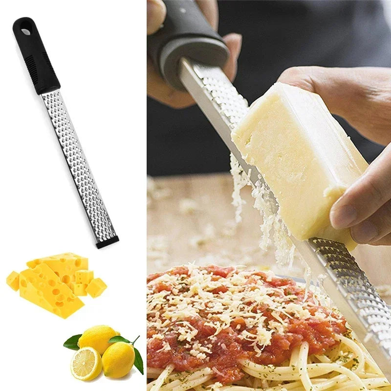 Hot Stainless Steel Cheese Grater Slicer Lemon Zester Chocolate Chopper Fruit Peeler Planer Vegetables Cutter Kitchen Gadgets Peaceful Pleasures Health and Wellness