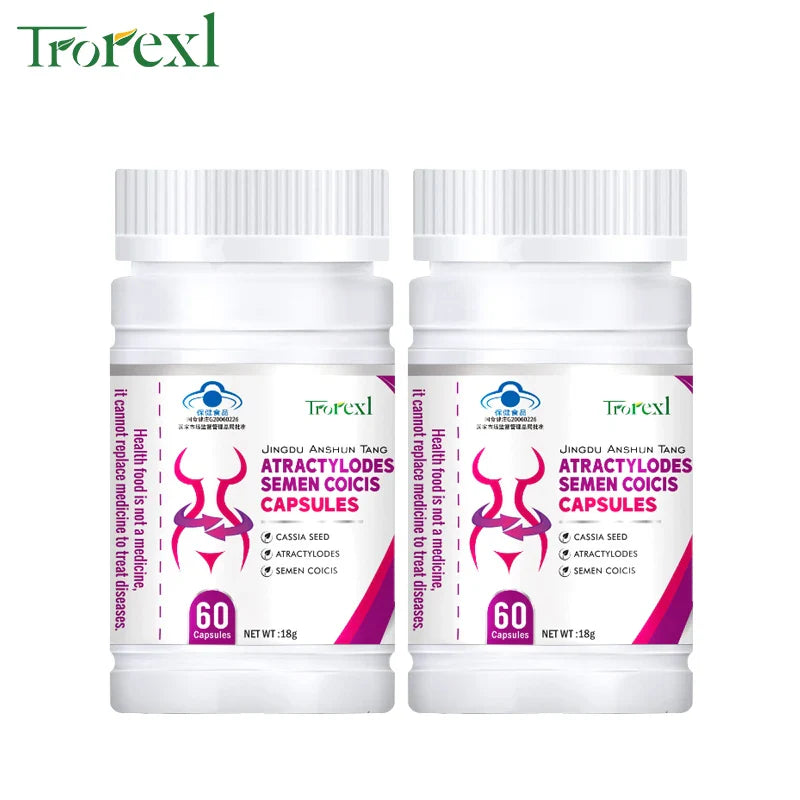 Cassia & Coix Seed Herbal Wellness Pills – 60 Vegan Capsules