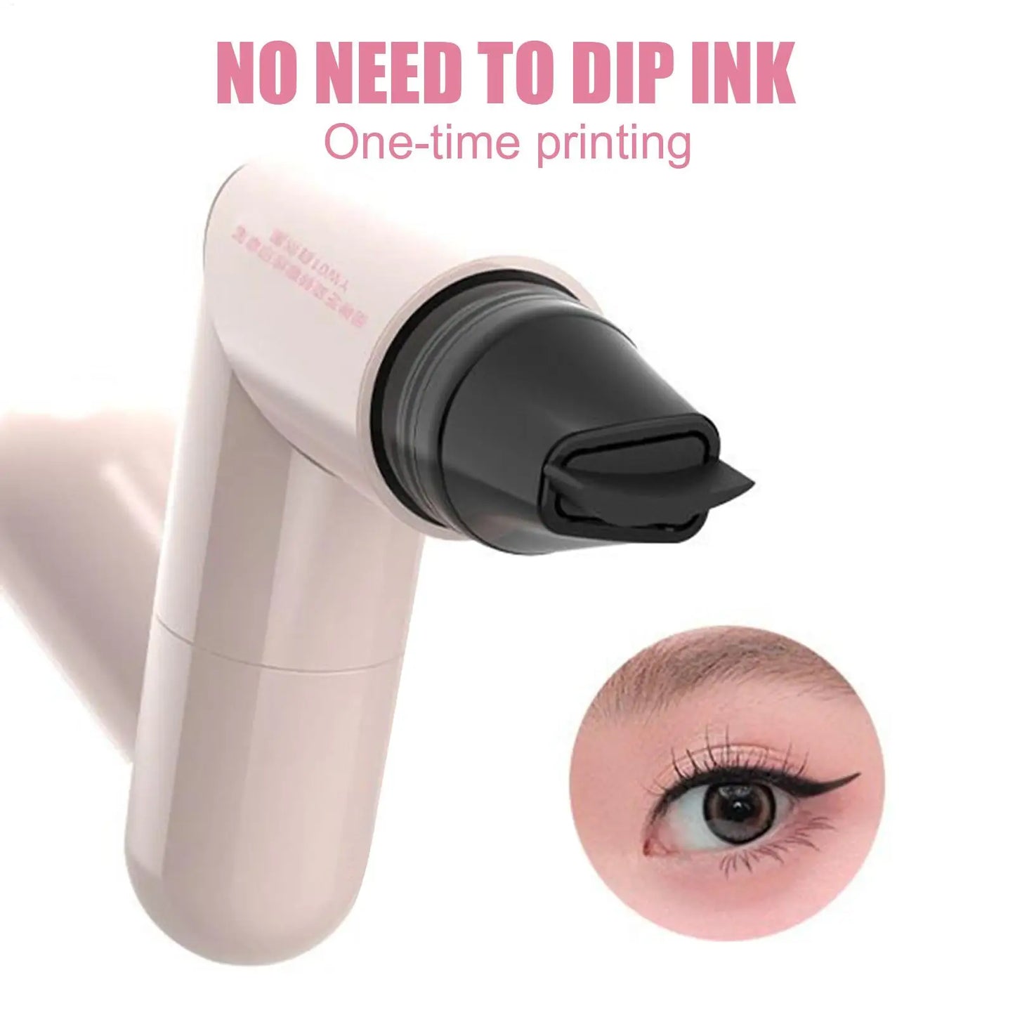 Double-Tip Winged Eyeliner Stamp – Waterproof & Quick-Dry