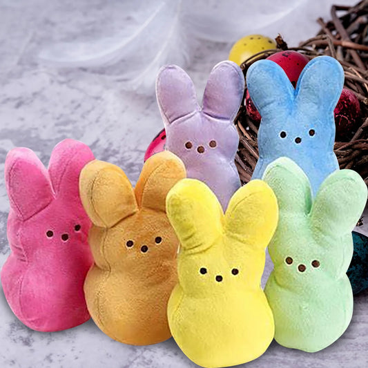 15cm Easter Peeps Plush Bunny Stuffed Animal Toy for Kids Stuffed Plush Toy Oasis Select