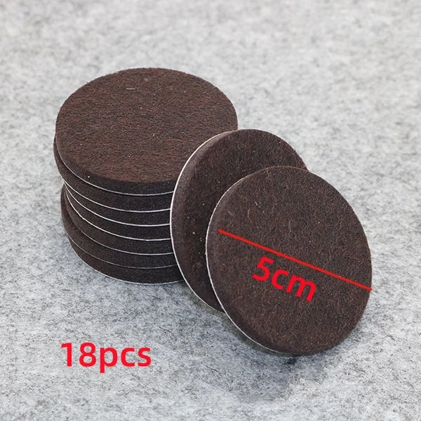 Felt Furniture Leg Pads 18–128pcs | Self-Adhesive Floor Protectors